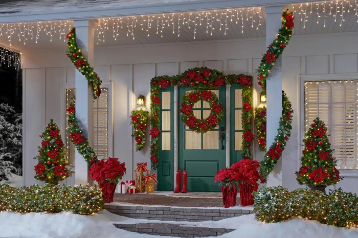 Christmas decor outdoor clearance