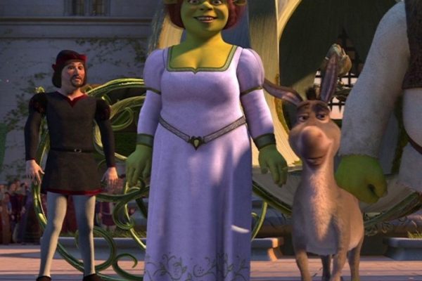 Shrek 2 princess fiona wedding dress