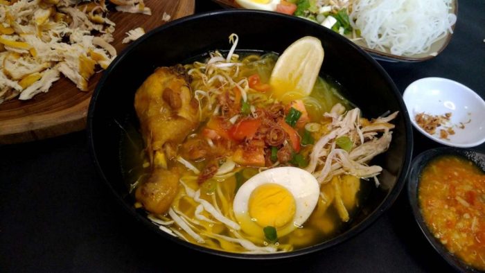 Soto food recipe noodle soup ayam chicken indonesian cook let alchetron