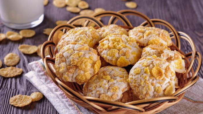 Resep kue kering cornflakes renyah