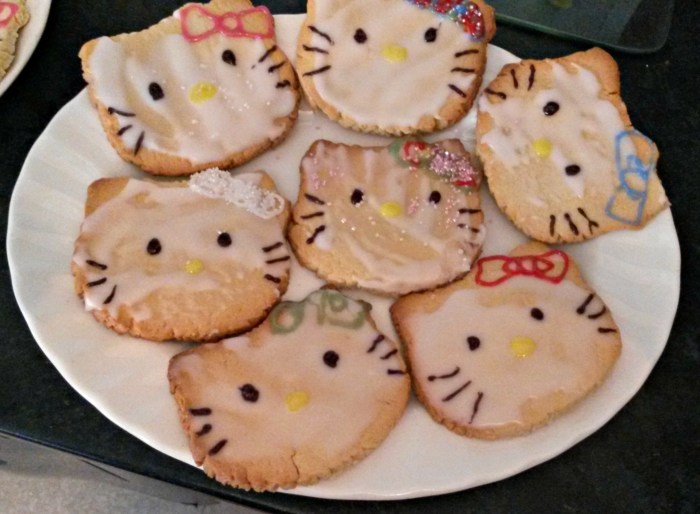 Resep kue kering karakter hello kitty