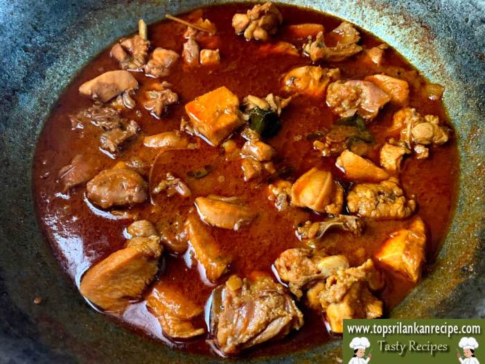 Resep gulai ayam tanpa santan