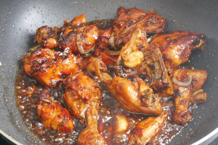 Resep ayam cincang kecap