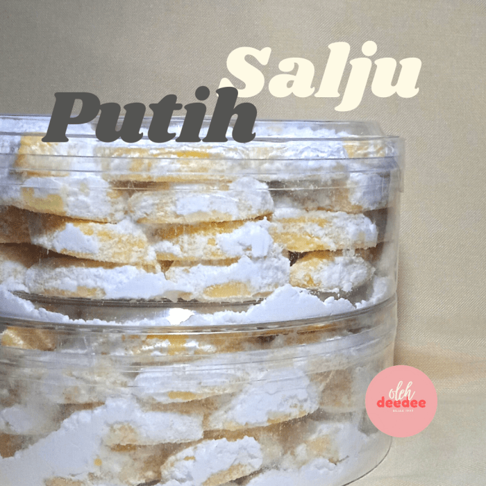 Resep kue putri salju 1 kg