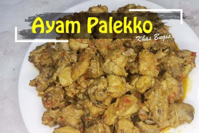 Resep ayam palekko sidrap