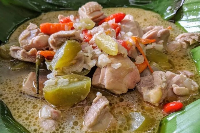 Resep garang asem ayam rumahan