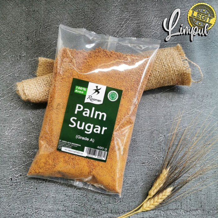 Resep kue palm sugar 1 kg