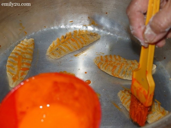 Bengkulu tart mahn tradisi kueh resipi