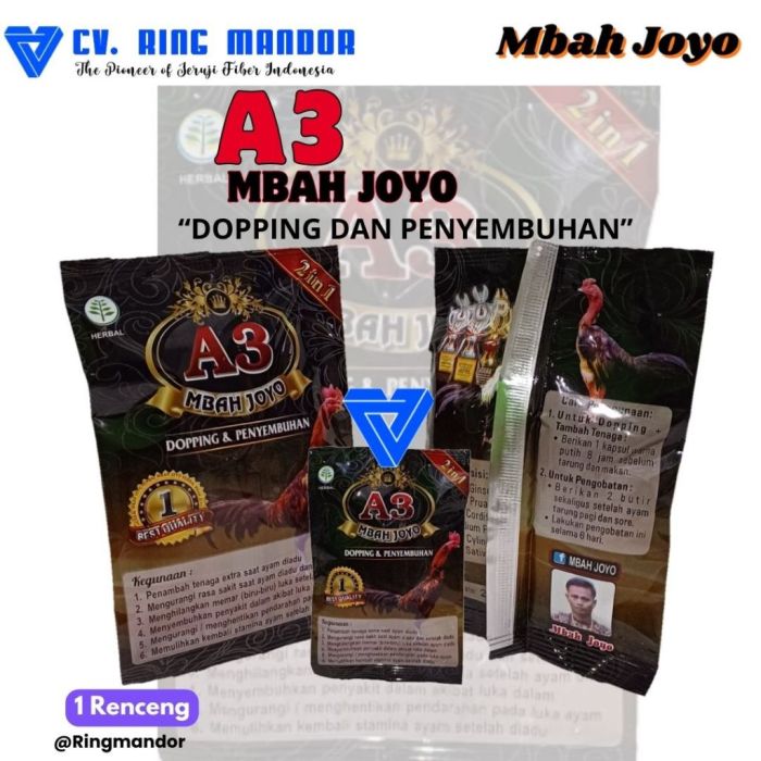 Resep jamu ayam aduan mbah joyo