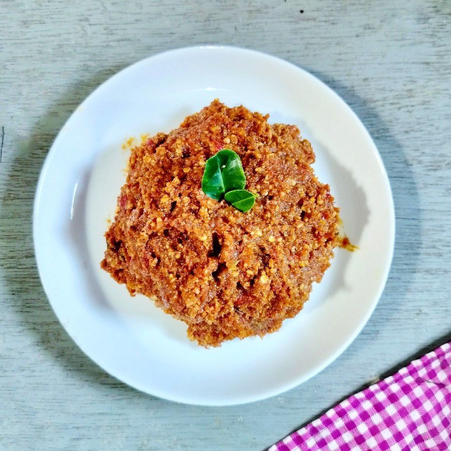 Resep sambal pecel ayam yang paling enak