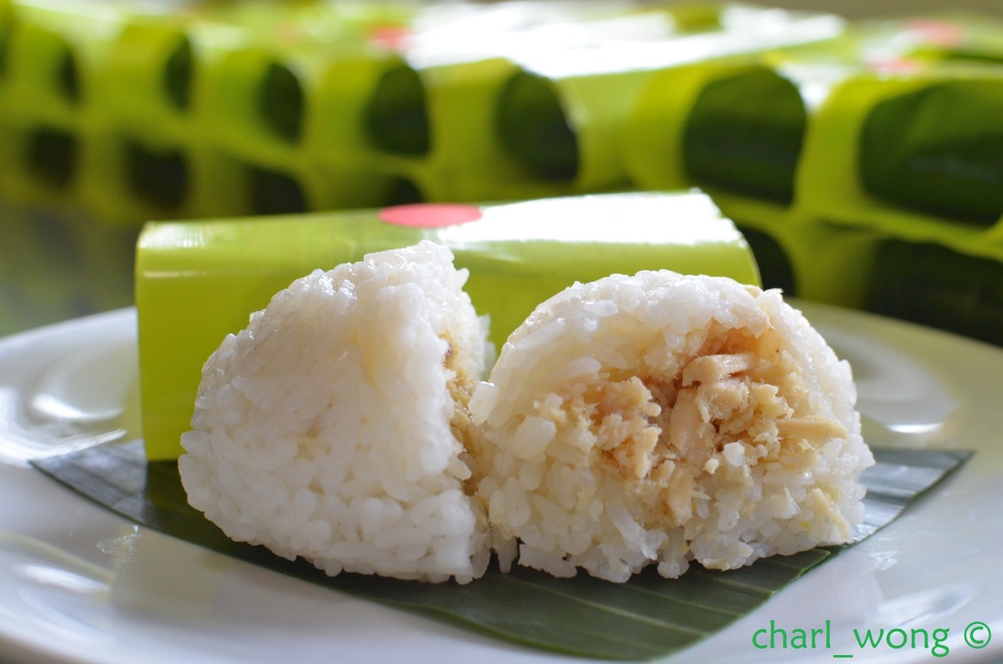 Lemper ayam chicken rice sticky filling recipe ohmydish