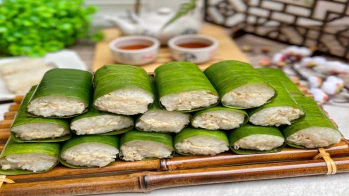 Resep lemper ayam untuk 100 porsi