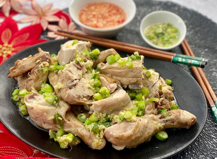 Resep ayam kukus jahe bawang putih