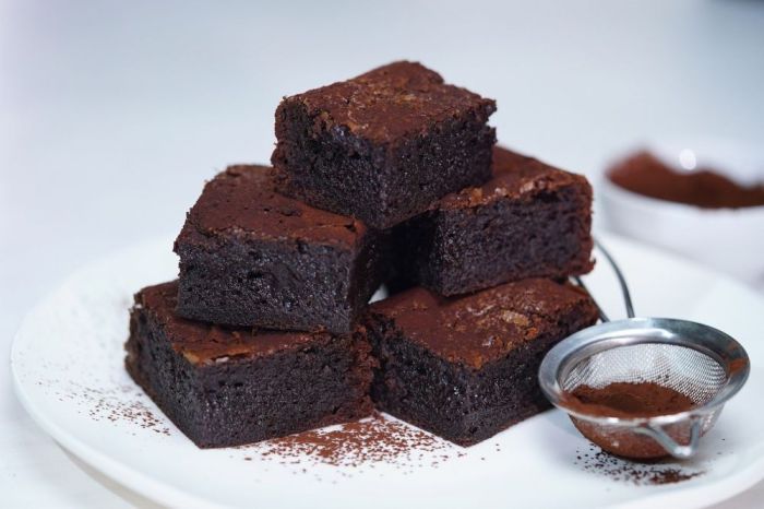 Resep kue brownies kering