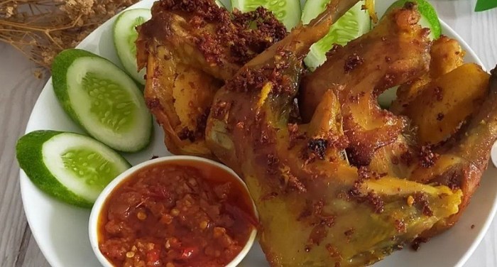 Resep ayam penyet lamongan