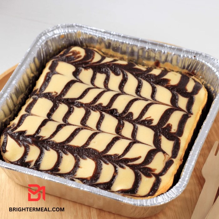 Resep kue brownies kukus keju