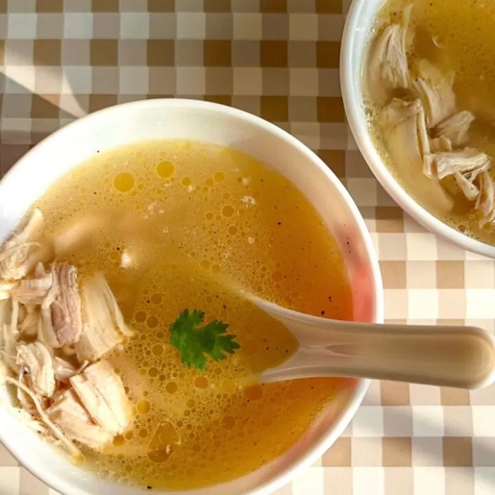 Resep sop ceker ayam bening