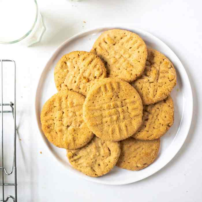 Cookies crunchy butter peanut tessa easy handletheheat