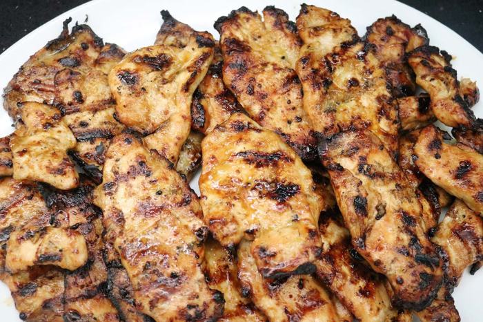 Resep ayam bakar ungkep bumbu kuning