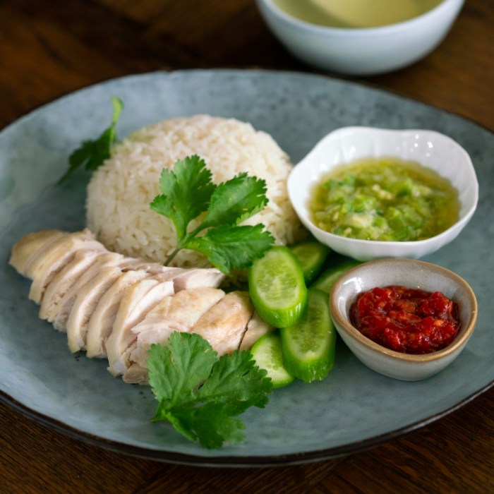 Resep nasi ayam hainan