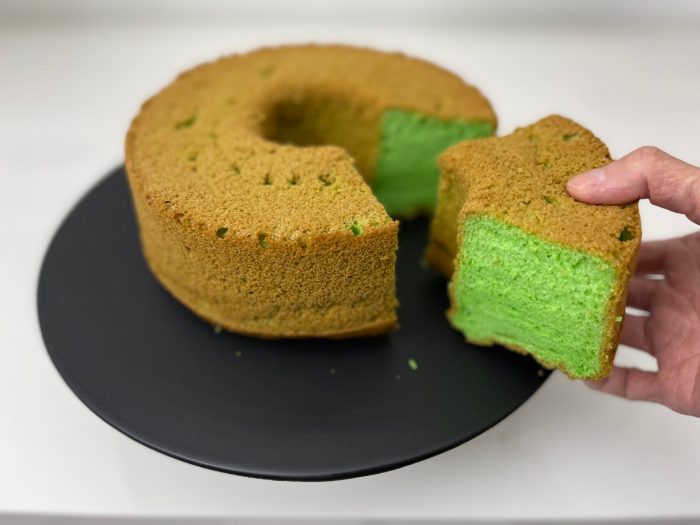 Resep kue bolu pandan