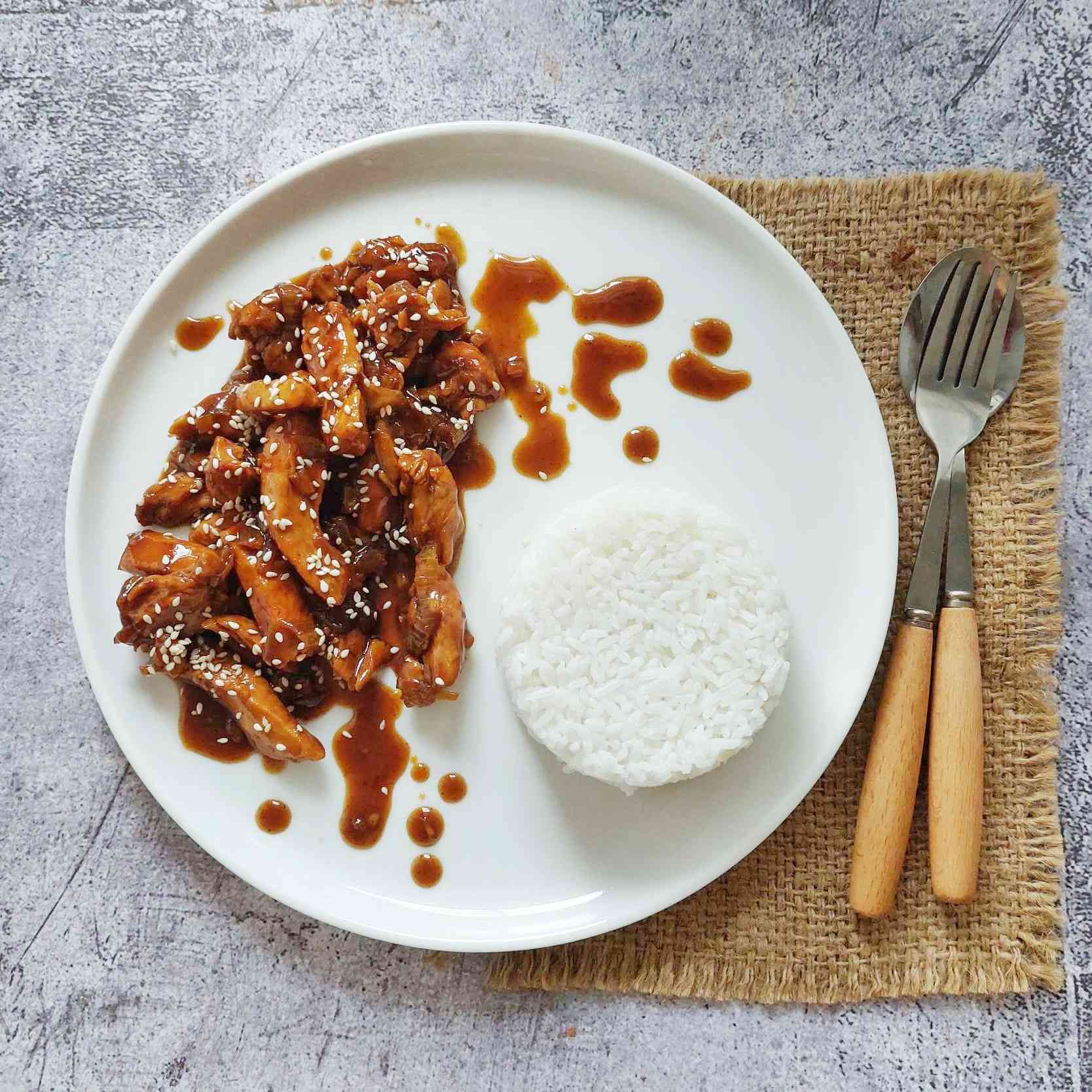 Resep ayam teriyaki saori simple