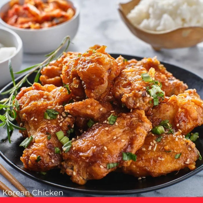 Resep ayam ala korea