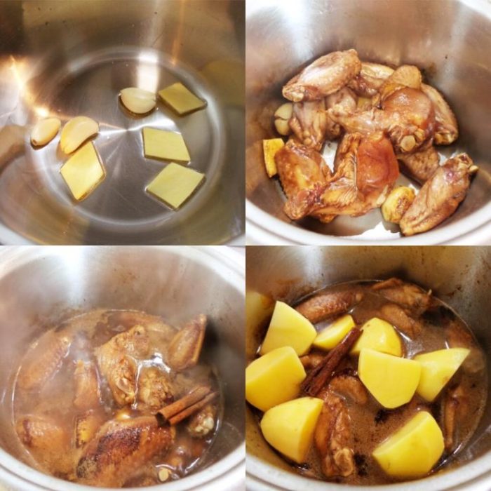 Resep ayam kentang kecap