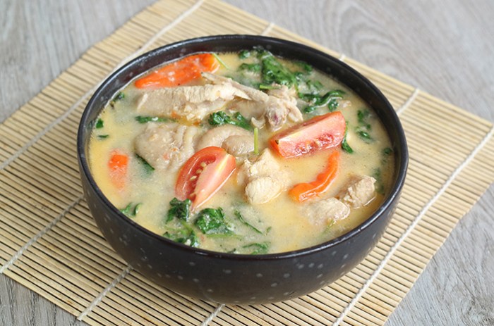 Resep garang asem ayam santan