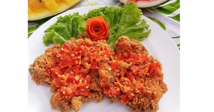 Resep sambal ijo ayam geprek