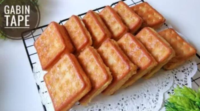 Resep kue gabin goreng isi tape