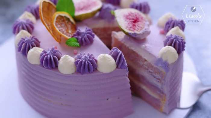 Resep kue cubit taro