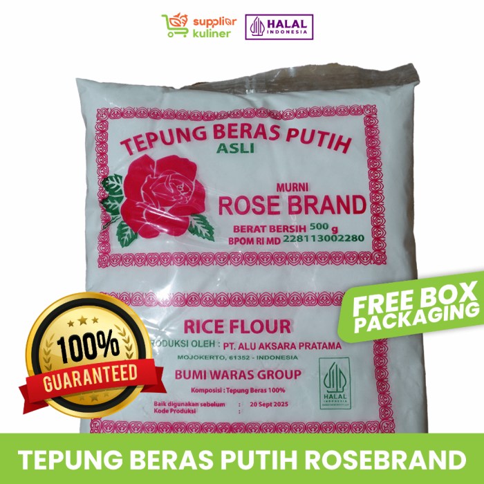 Resep kue apem tepung beras rose brand