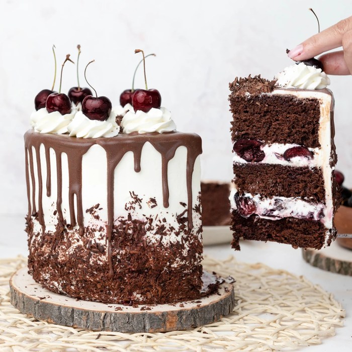 Resep kue black forest kukus