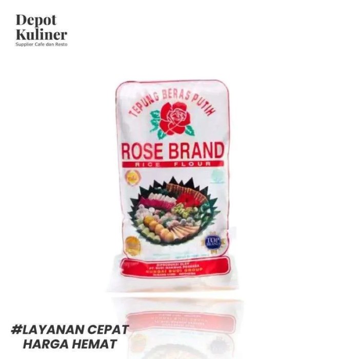 Resep kue serabi tepung beras rose brand