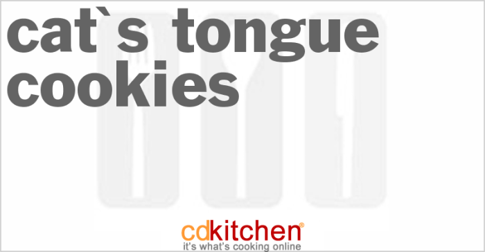 Chat de langue tongue cat cookies french biscuit cake saved