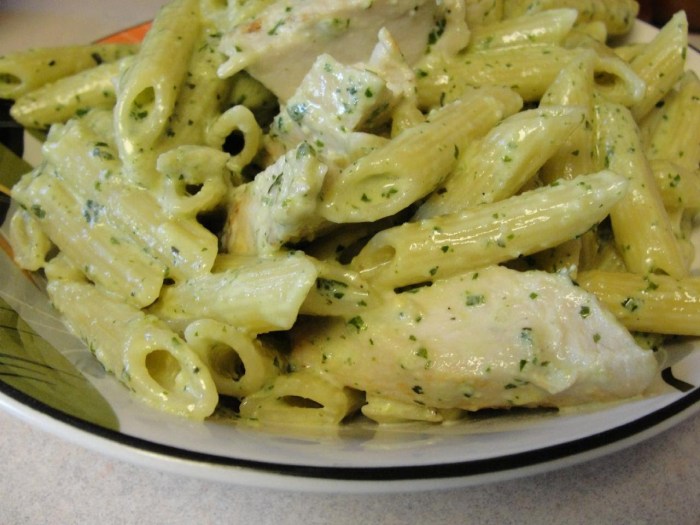 Chicken pesto basil recipe