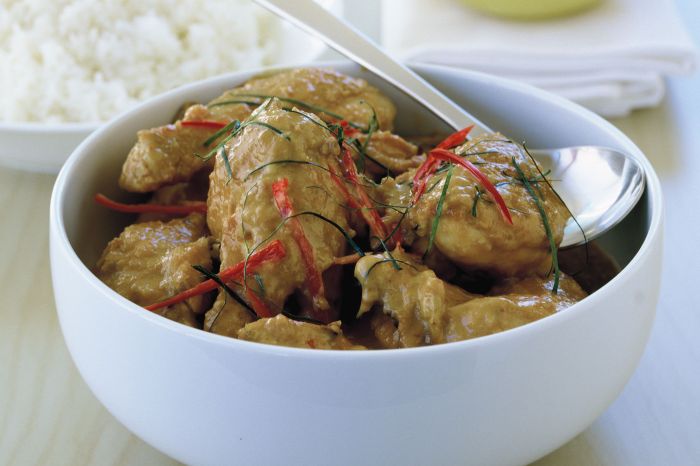 Resep ayam bumbu kacang