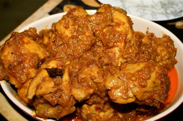 Resep ayam bumbu rendang