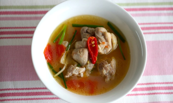 Resep ayam ungkep lengkuas