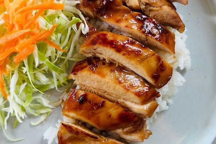 Resep ayam teriyaki saori