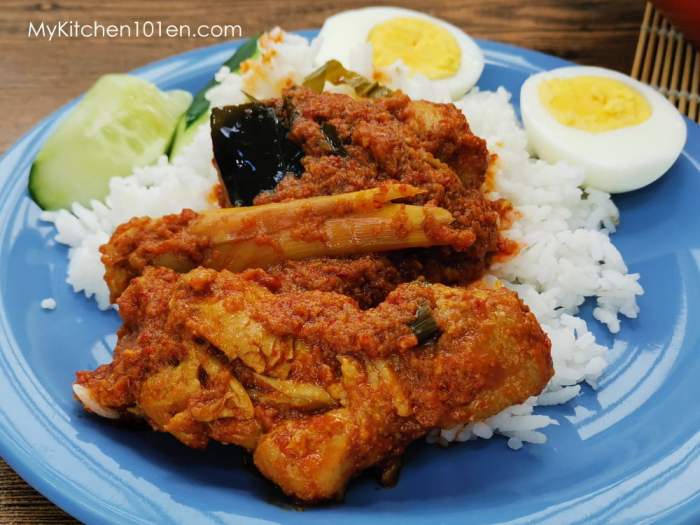 Resep rendang ayam sederhana rumahan