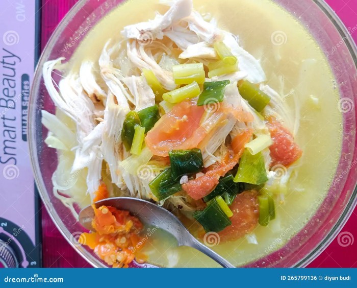 Resep soto ayam bening rumahan