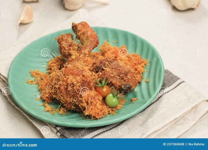 Resep serundeng ayam tahan lama