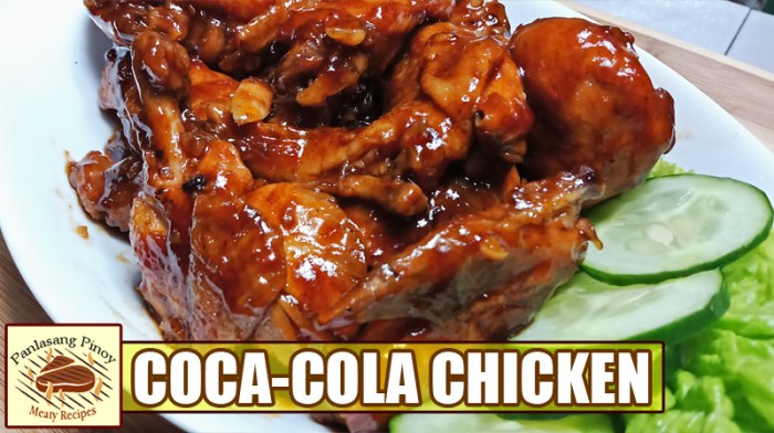 Resep ayam coca cola