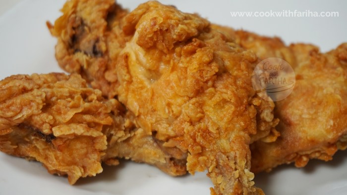 Resep ayam goreng telur kremes