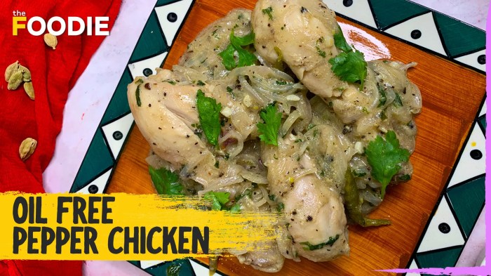 Resep ayam tanpa minyak untuk diet