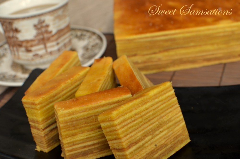 Resep kue lapis legit basah