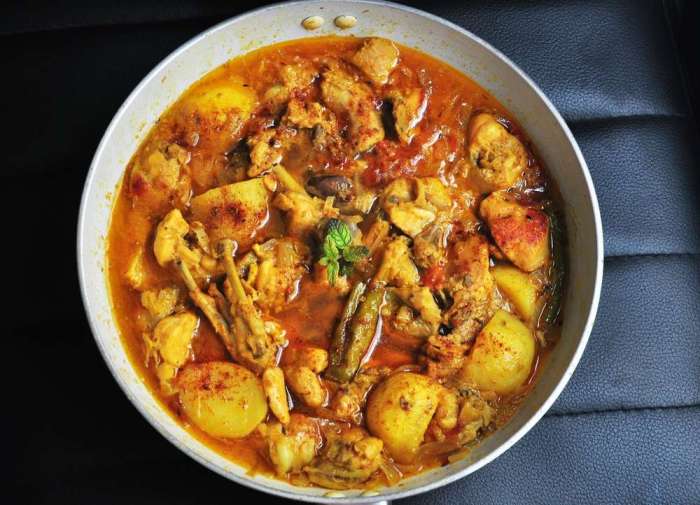 Resep gulai ayam kentang