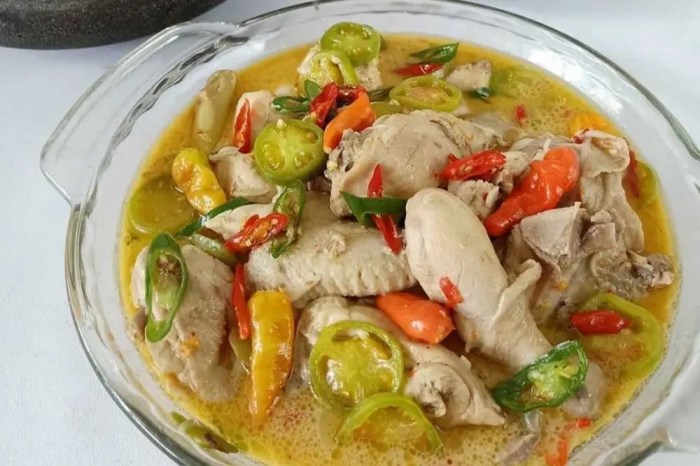 Asem garang ayam resep segar kampung nagih bikin gurih lidah manjain warisan kuliner nenek moyang